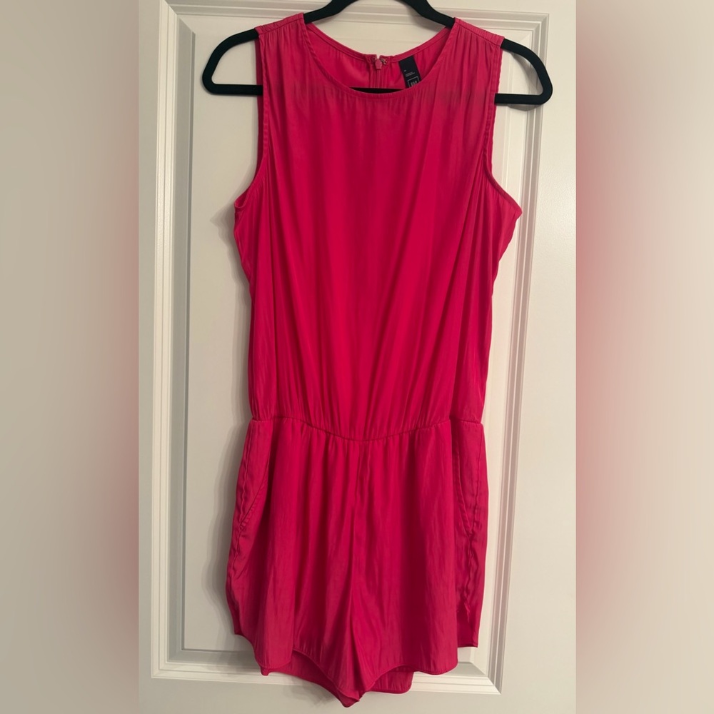 GAP Hot Pink Women’s Sleeveless Romper
